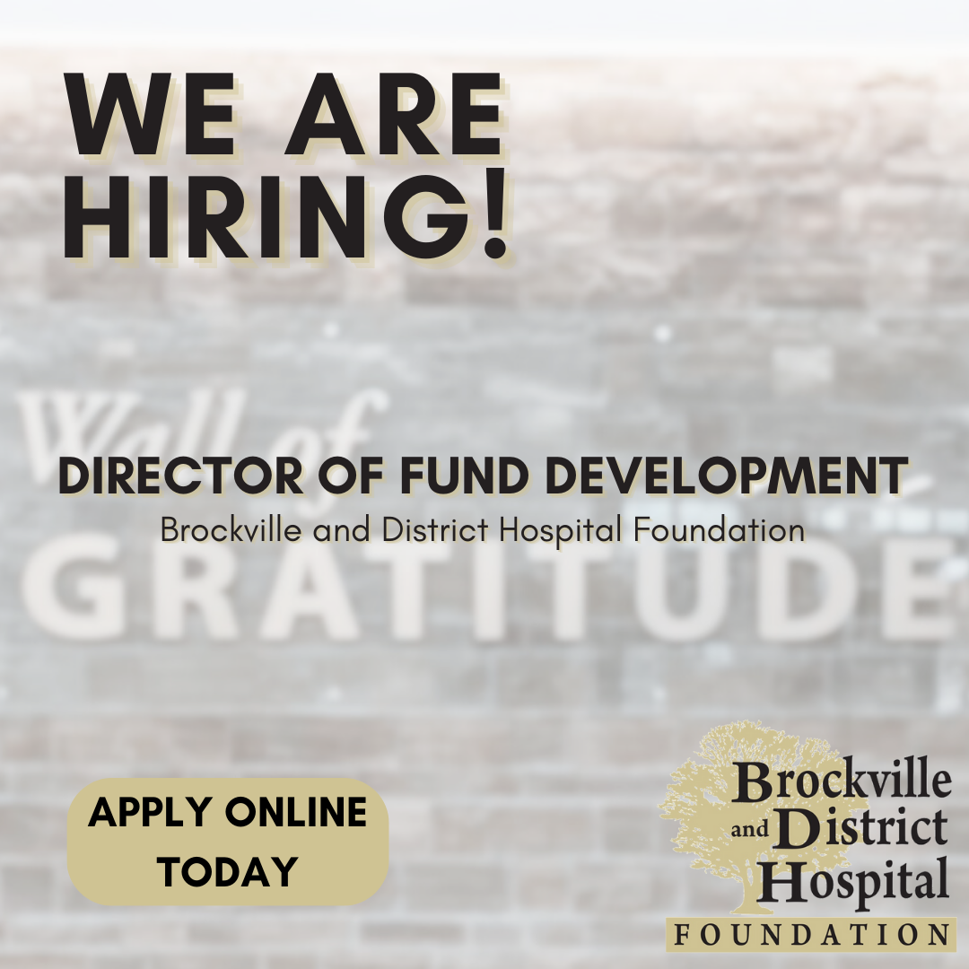 We are Hiring! - Director of Fund Development